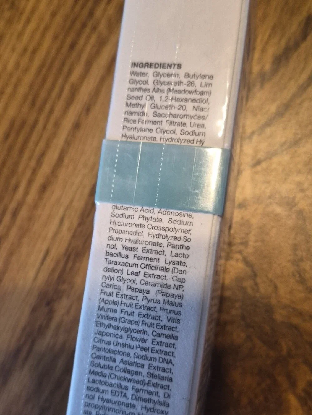 Glazed Glow Facial Cream - Light Blue